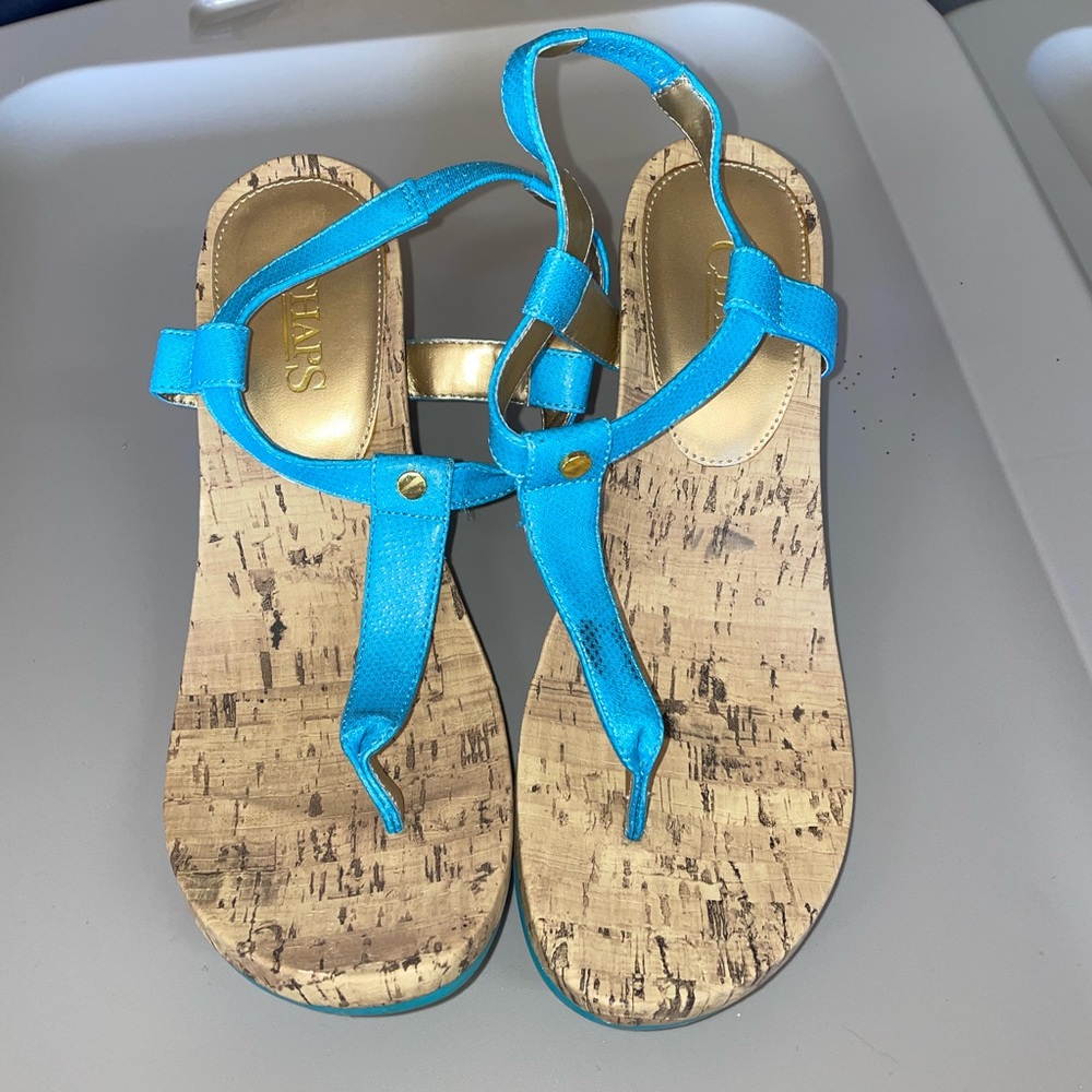 Chaps Raevyn Slip-On Wedge Sandals